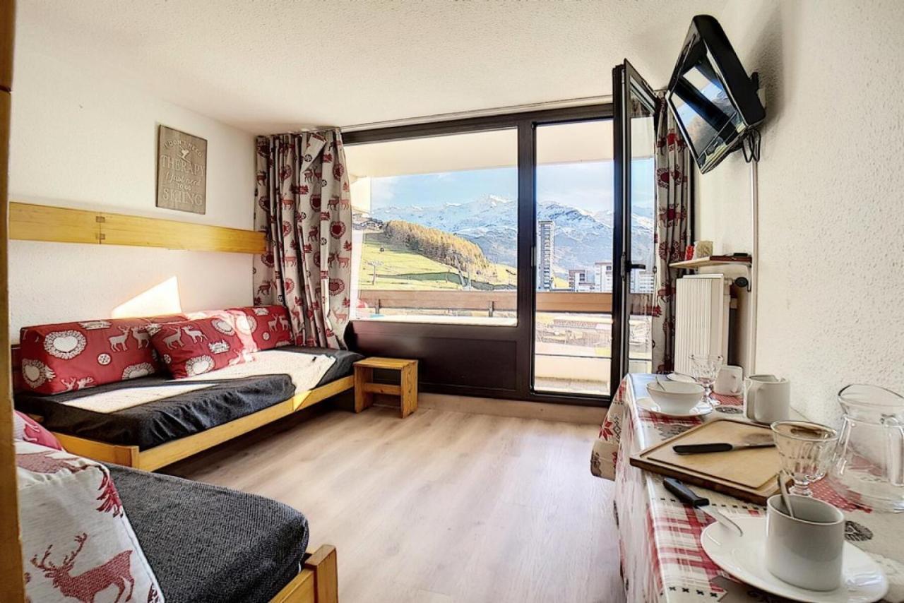 Residence Chaviere - Studio Agreable · Ski Au Pieds · Balcon Mae-3154
