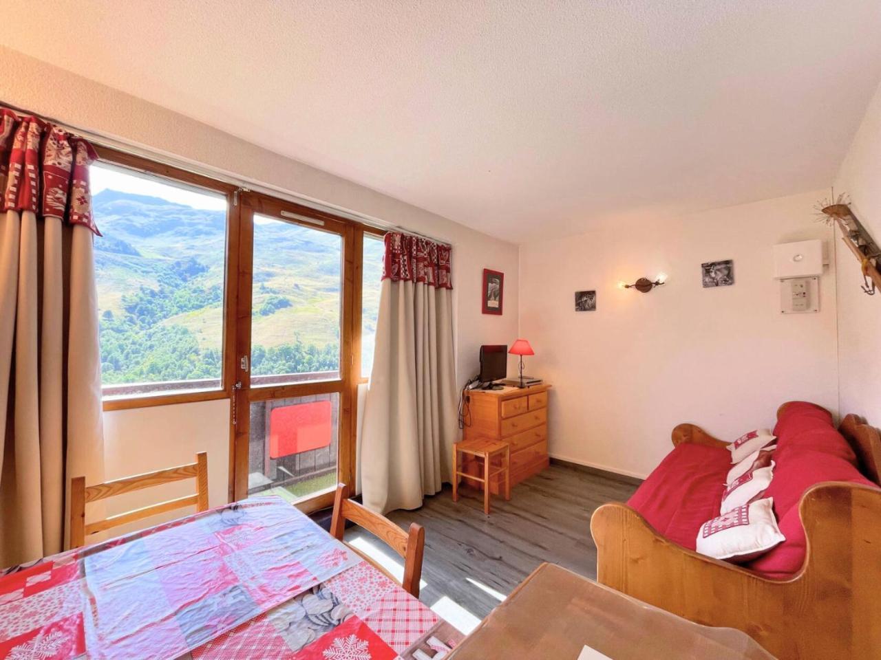 Residence Sarvan - Studio Cabine Au Pied Des Pistes Aux Menuires Pour 4 Personnes Mae-5164