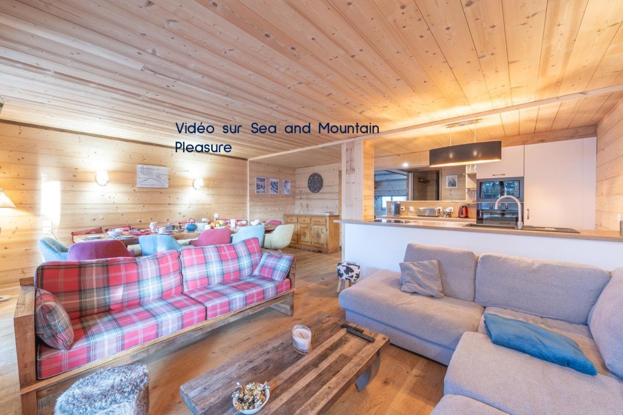 Chalet Alpe D'huez 1850-Sea And Mountain Pleasure Avec 2 Appartements- 1 Appartement 3 Chambres 8 Couchages - 3 Salles D'eau Et 1 Appartement 5 Chambres 12 Couchages 5 Salles D'eau - Jacuzzi Et Sauna -Pieds Des Pistes Et Centre - billede 1