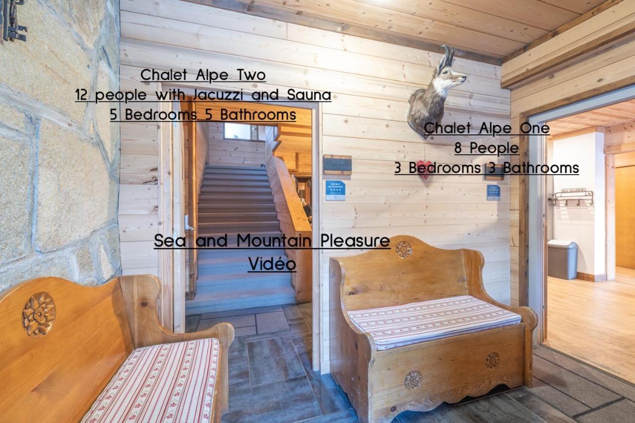 Chalet Alpe D'huez 1850-Sea And Mountain Pleasure Avec 2 Appartements- 1 Appartement 3 Chambres 8 Couchages - 3 Salles D'eau Et 1 Appartement 5 Chambres 12 Couchages 5 Salles D'eau - Jacuzzi Et Sauna -Pieds Des Pistes Et Centre – billede 5