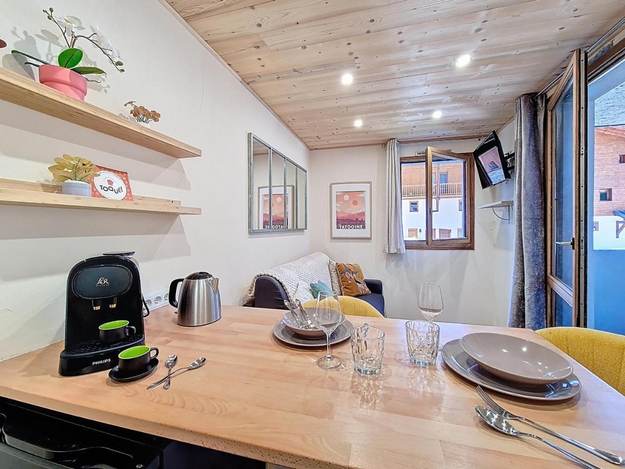 Studio Cozy Au Pied Des Pistes Avec Balcon Sud, Pour 4 Personnes - Fr-1-832-3 - billede 2