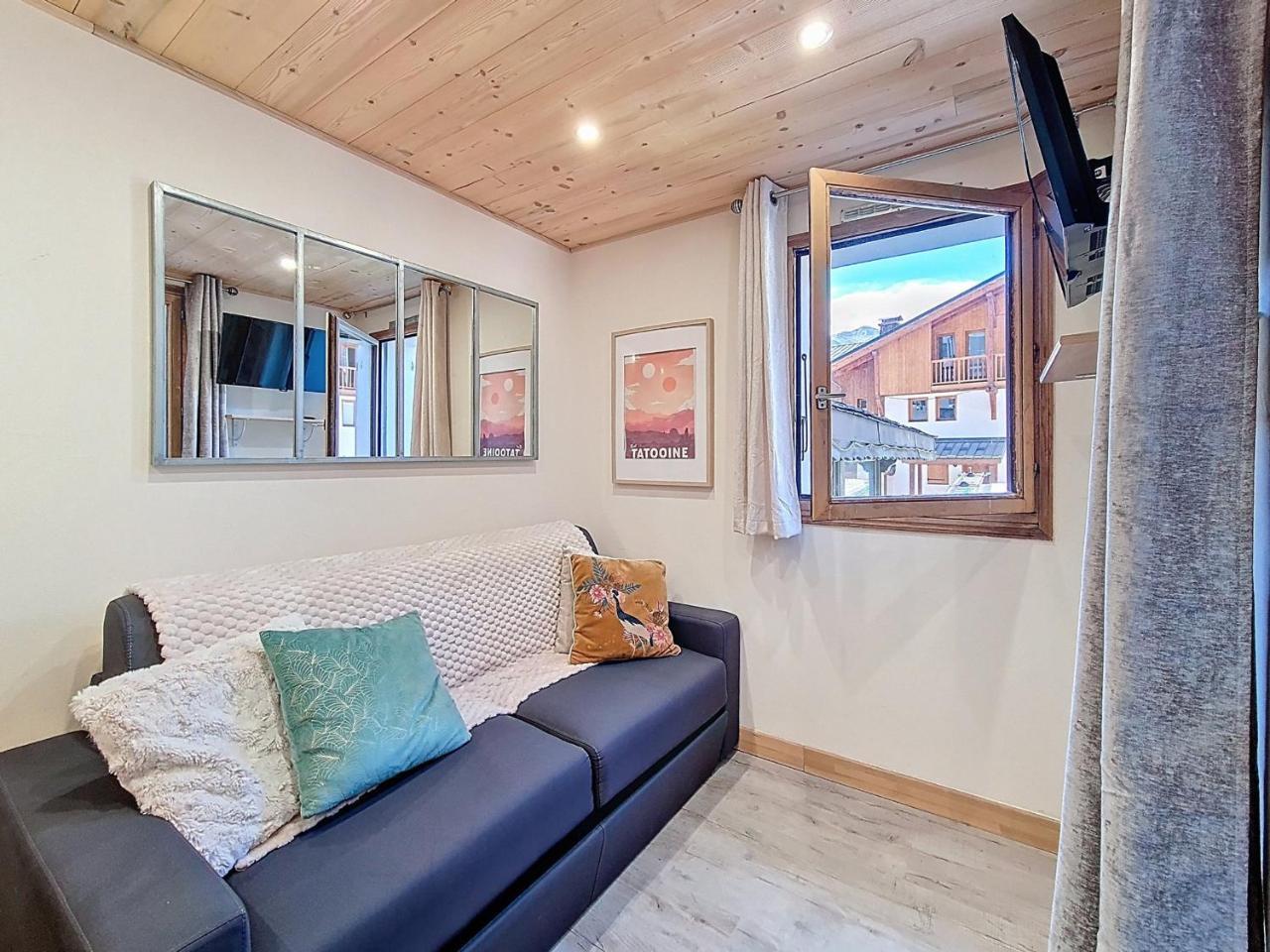 Studio Cozy Au Pied Des Pistes Avec Balcon Sud, Pour 4 Personnes - Fr-1-832-3 - billede 3