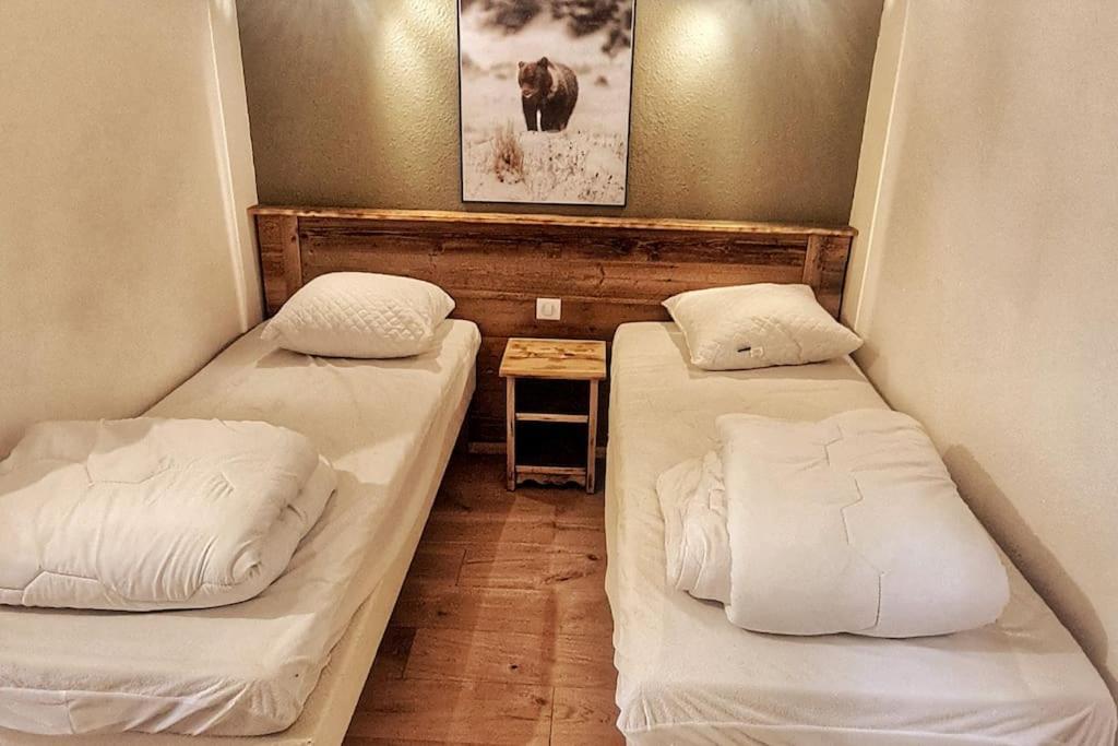 Les Bergers Au Pied Des Pistes & Piscine -Sauna & Balcon Sud - billede 4