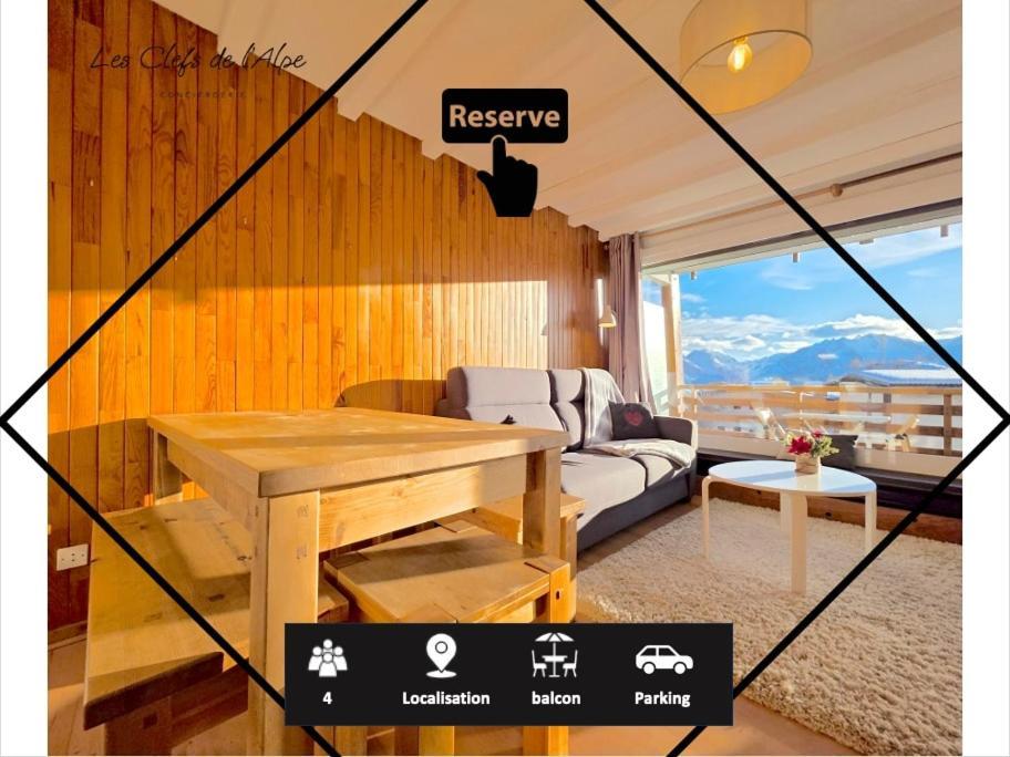 Charmant F2 Pied Des Pistes - Equipe Et Lumineux - billede 1