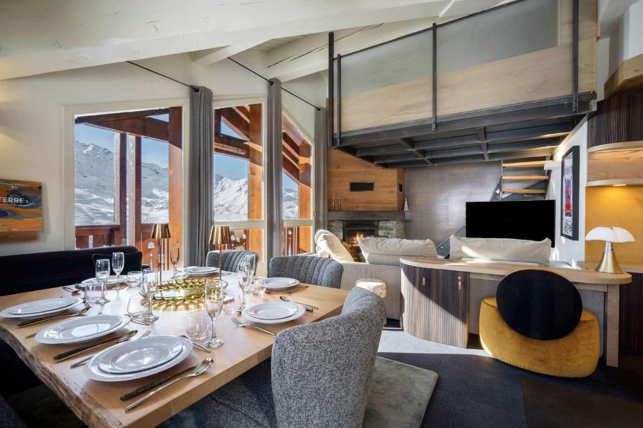 Luxury 4br Apartment with Fireplace & Private Parking - Val Thorens - billede 2