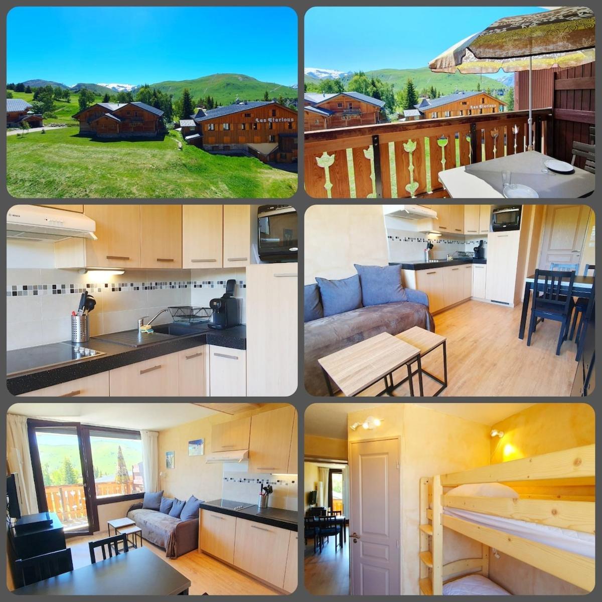 Agreable T1 Renove Jolie Vue Sud - Pied Des Pistes - billede 2