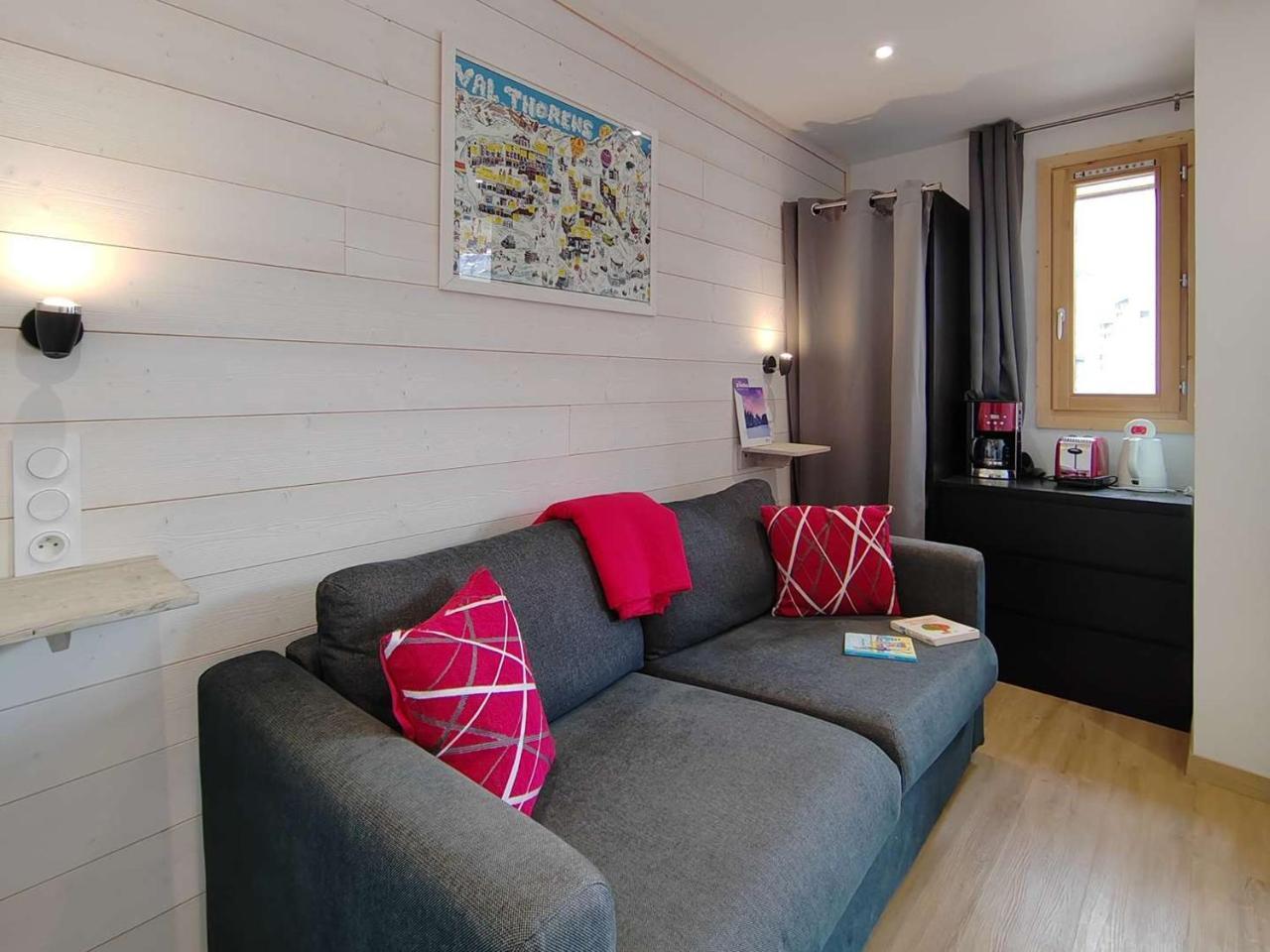 Studio Charmant de 23m² Skis Aux Pieds, Renove, Balcon Est, Max 4 Pers - Fr-1-545-52 - billede 2