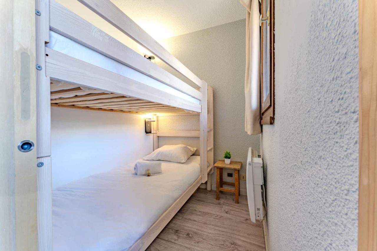 Cosy Family Flat - Heart of Val Thorens, Balcony with Mountain Views - Residence Le Joker – billede 5