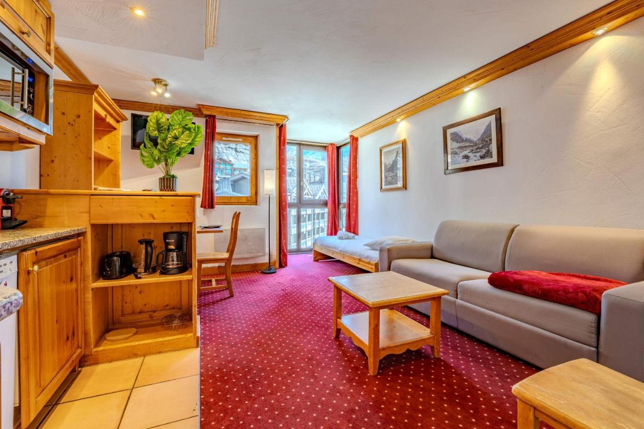 Val Thorens Charming 1 Bedroom Ski-In Ski Out 4p - L'eskival - billede 1