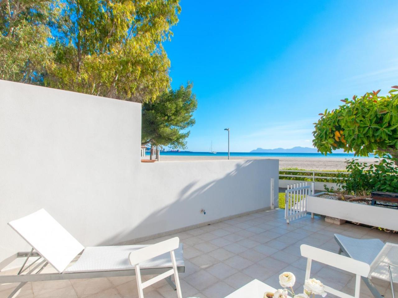 Apartment Oiza Sand Castles 23 at Alcudia Beach, Wifi And Aircon - billede 1