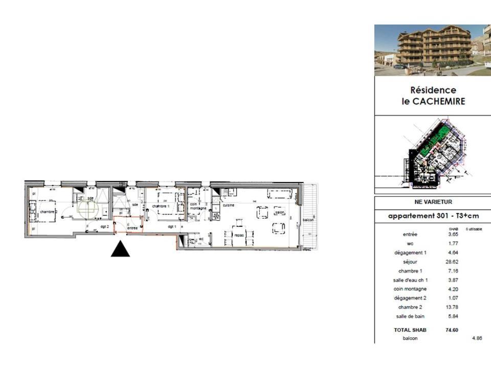 Homency - Residence Cachemire A301 - billede 4