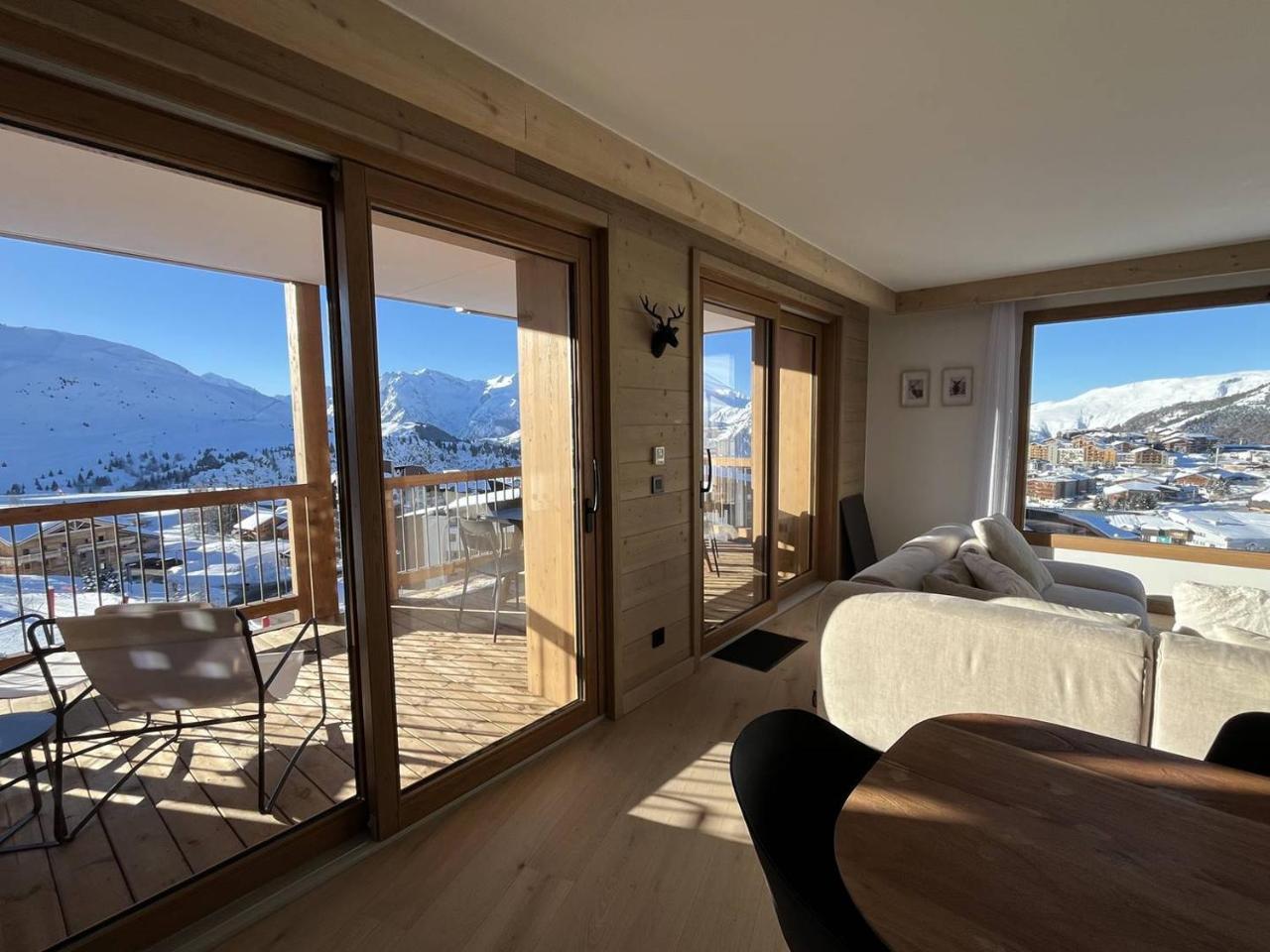 Alpe D'huez Houses - Chez Marley - Phoenix3 - Panoramique 4 Chambres, Sur Piste Avec Piscine - billede 4