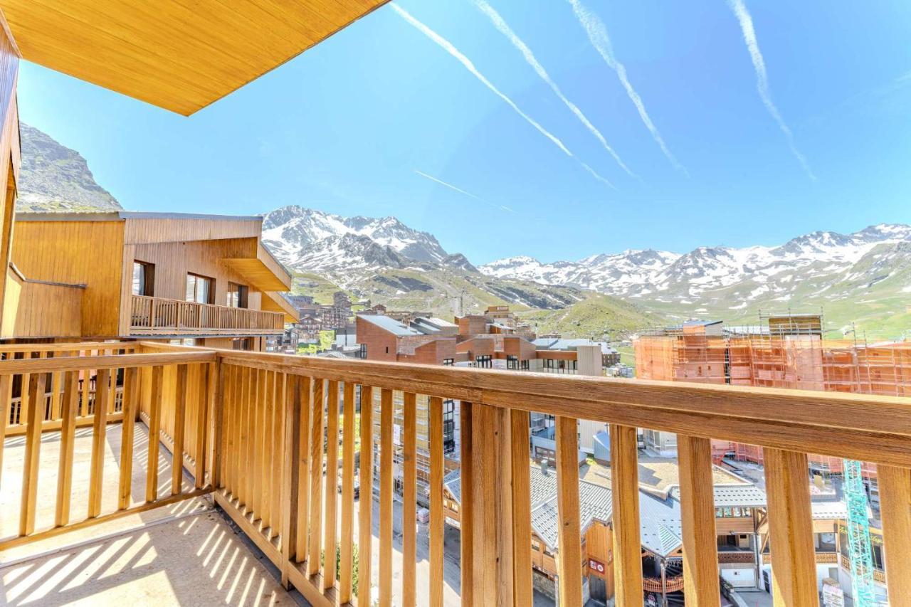 Modern 3br Duplex - Val Thorens Centre, Parking & Panoramic Views - Residence Roche Blanche - billede 1