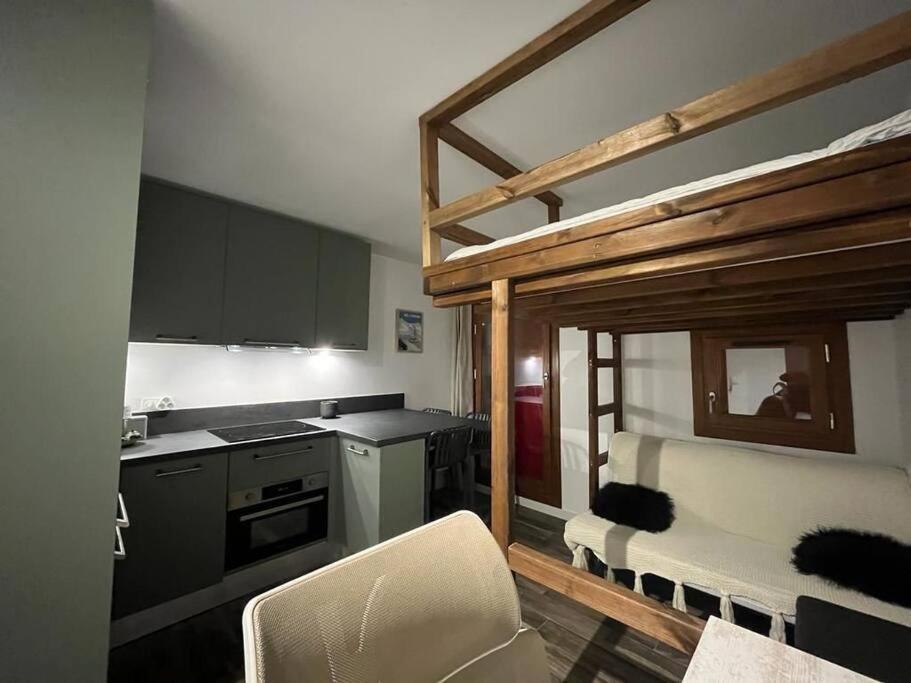 Charming Studio Apt, Ski In-Out, Heart Val Thorens - Residence Roche Blanche – billede 5