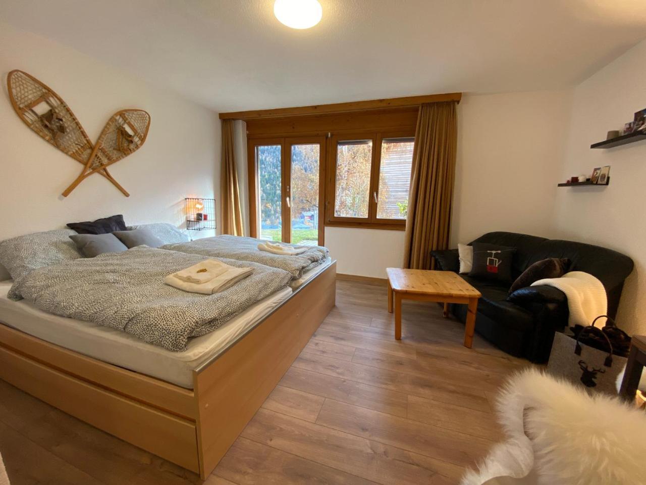 Haus Alpalin - Adjacent Studios 'Mischabel', Cosy, Central - billede 2