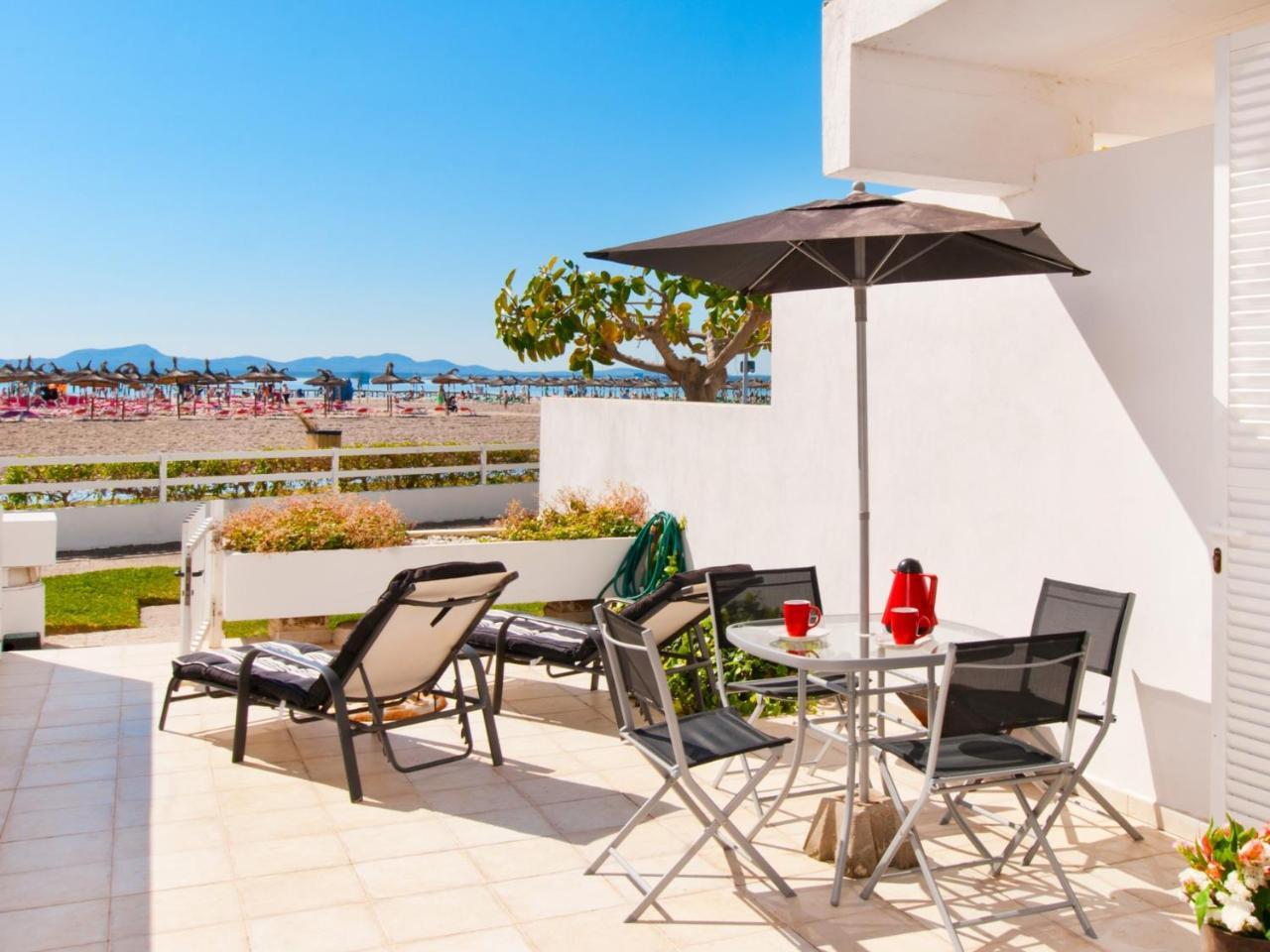 Apartment Oiza Sand Castle 24 at Alcudia Beach, Wifi And Aircon - billede 1