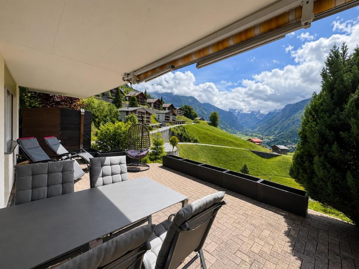Moderne Wohnung Mit Sonniger Terrasse, Blick Auf Die Berge Und Das Engelbergertal – bild 1