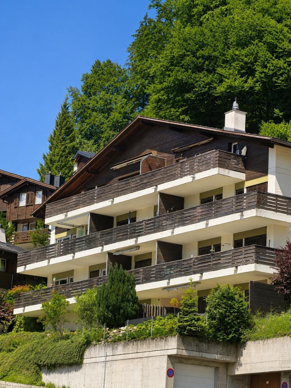 Moderne Wohnung Mit Sonniger Terrasse, Blick Auf Die Berge Und Das Engelbergertal – bild 3