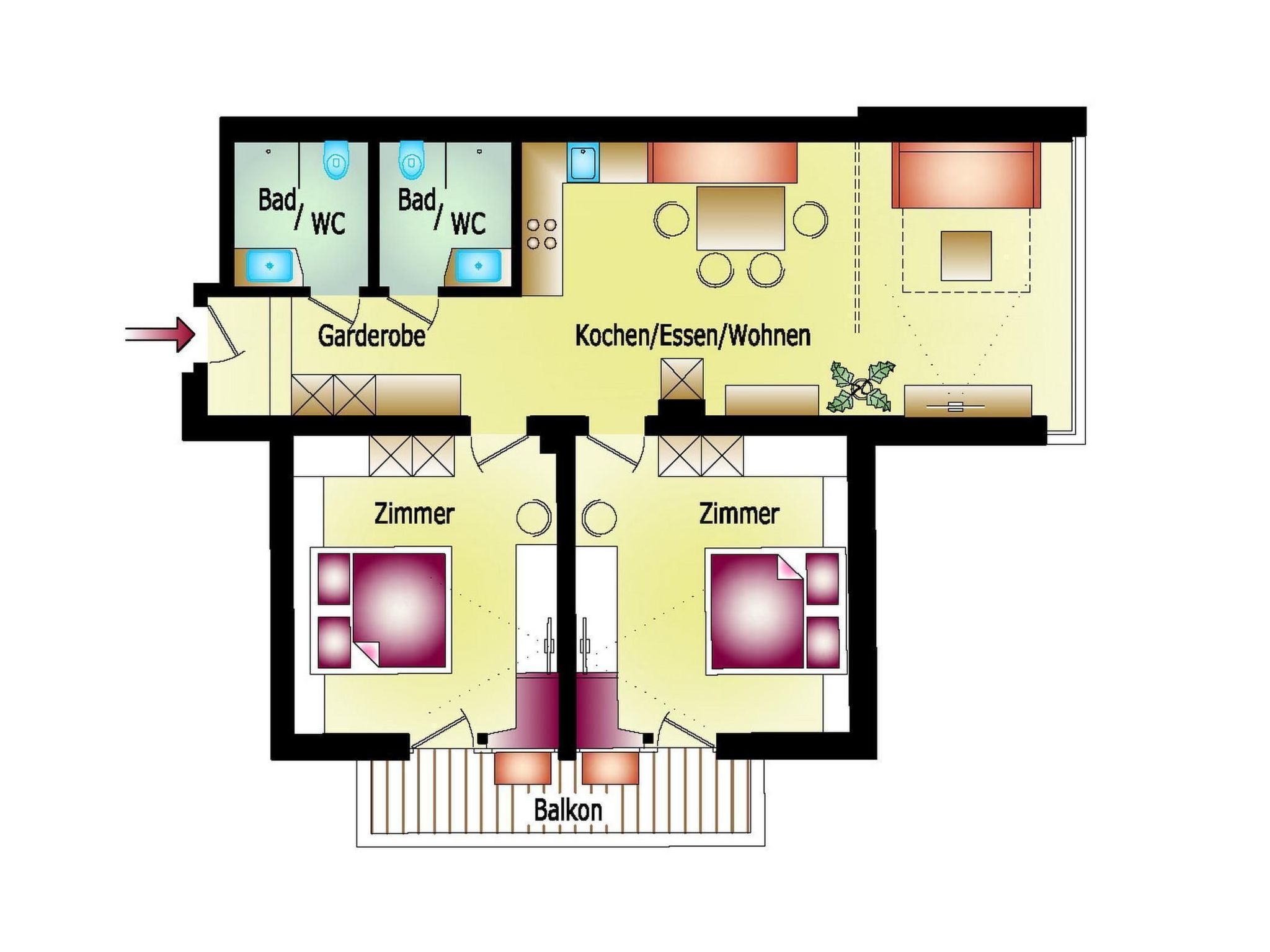 Top Level Apartments - billede 4