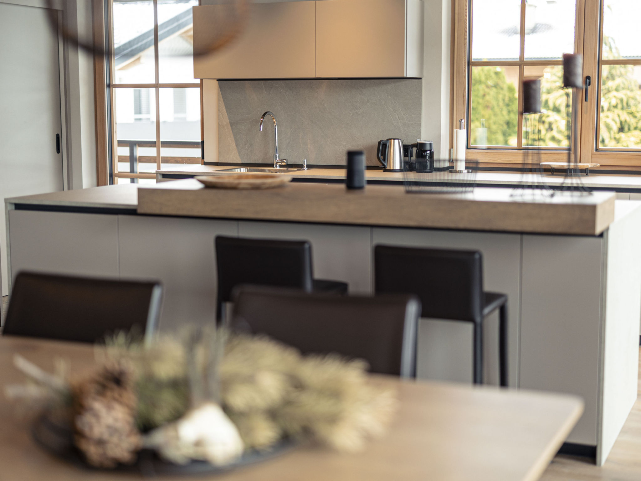 Penthouse mit 3 Schlafzimmern & Kamin - billede 3