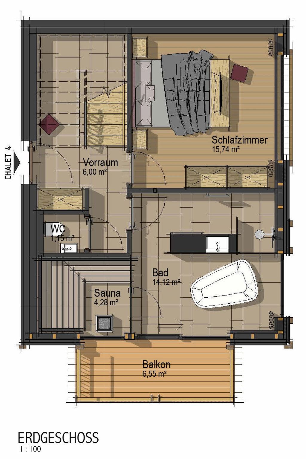Chalet White Diamond - billede 4