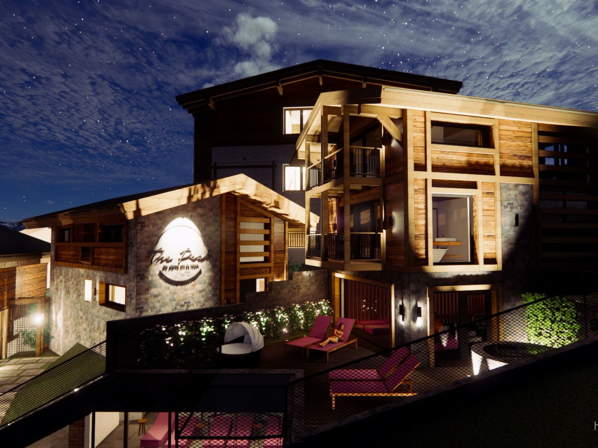 Chalet Black Stone - billede 4