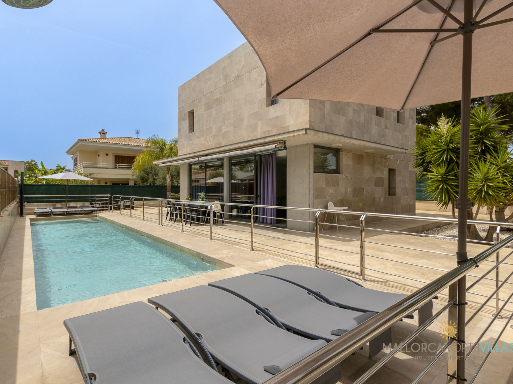 Villa Iola: Moderna Casa en Platja de Muro - billede 1