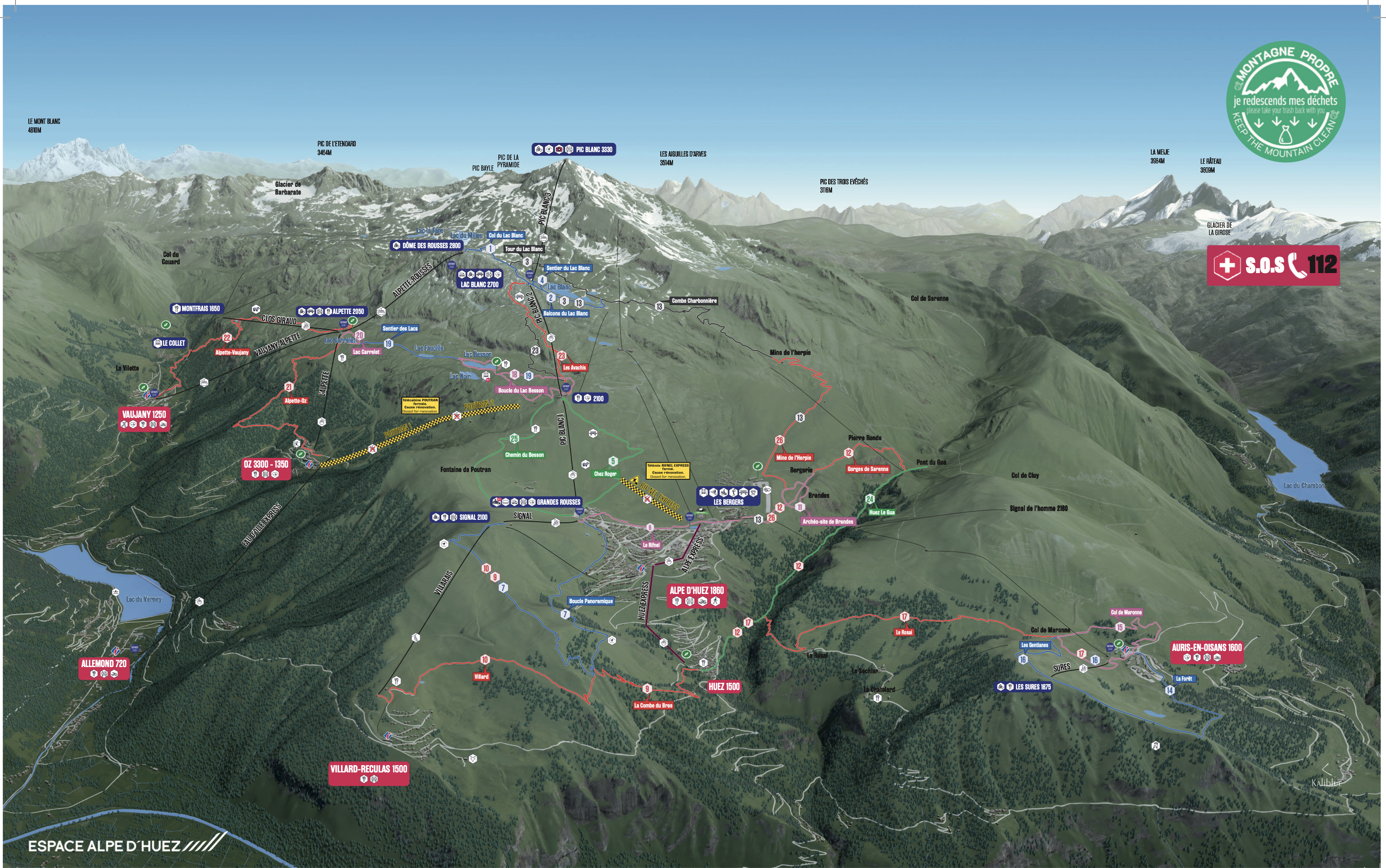 Hvordan er skiløbet i Alpe d'Huez?