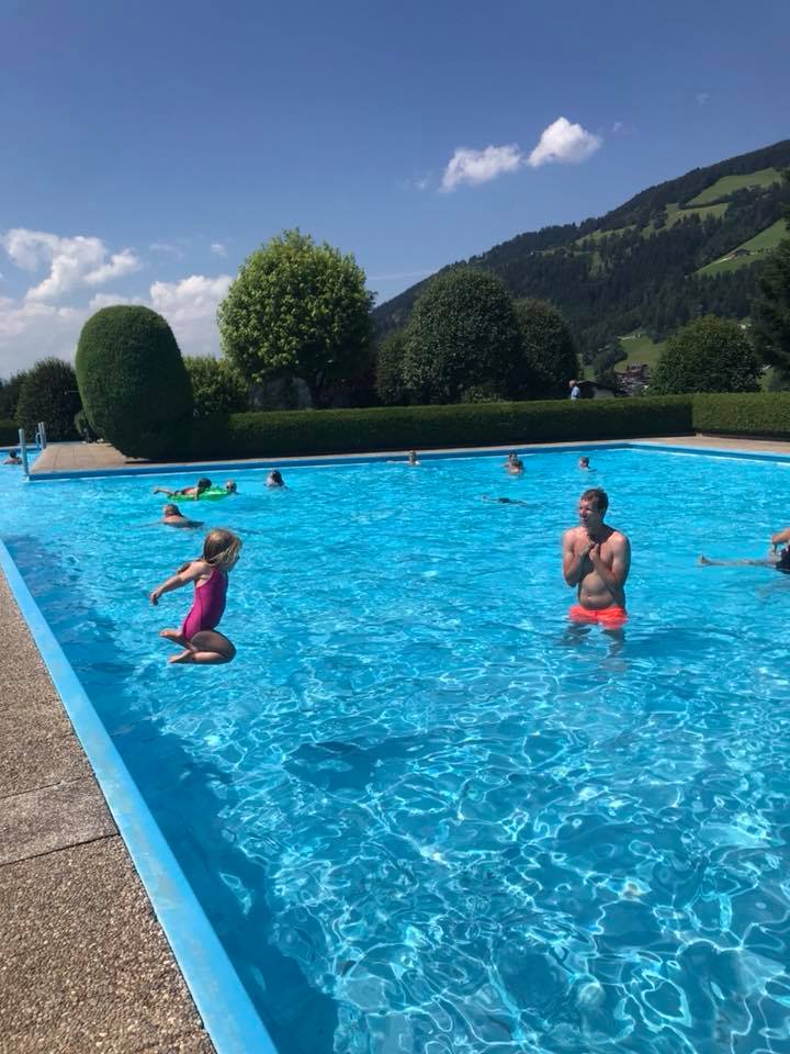 Sommar i Westendorf: Pool