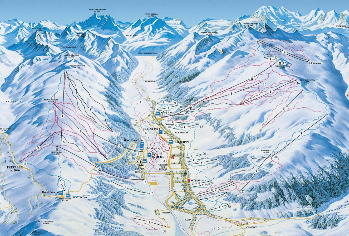 Skidsemester till Livigno: välpreparerade backar och äkta italiensk atmosfär