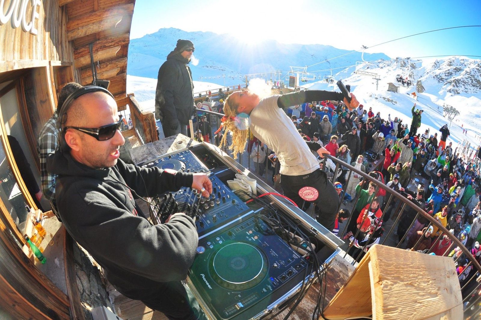 flip-flop Afterski i Frankrike