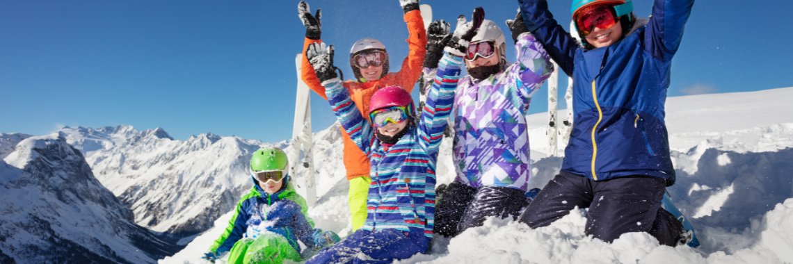 Familieskiferie i Saalbach