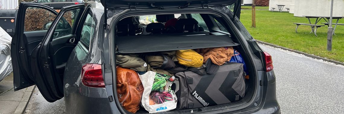 Självkörande sommarsemester till Österrike med fullpackad bil