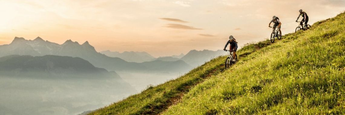 Sommarsemester i Österrike - mountainbike med utsikt