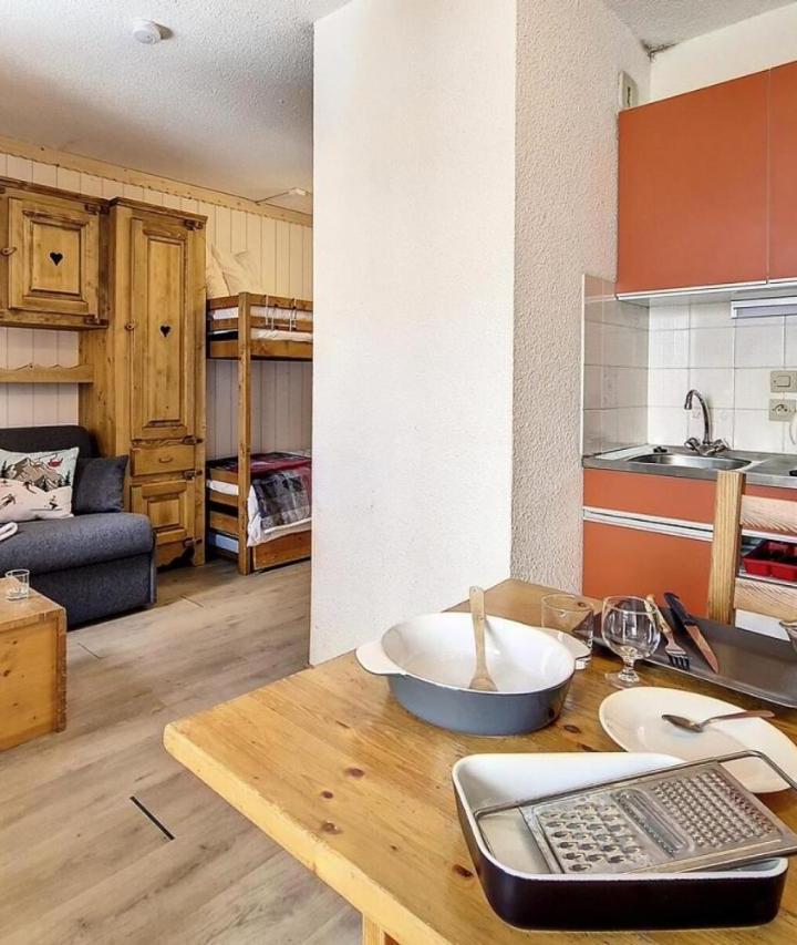 Studio – Residence Carlines I - Studio Classique · Au Pieds Des Pistes · Balcon Mae-3664