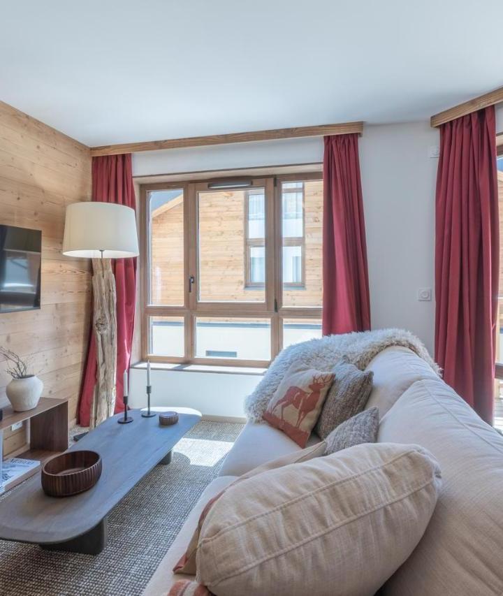 Three-Bedroom Apartment (4 single beds) - Free WiFi – Le Refuge du Pic