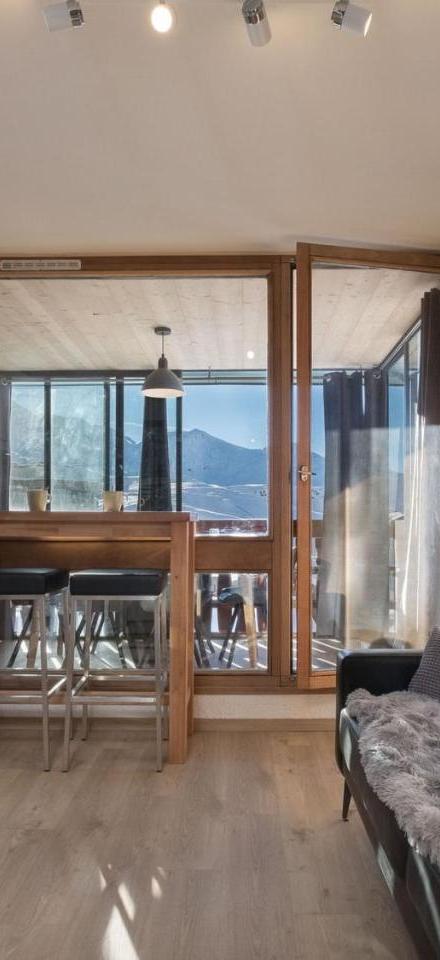 Apartment (2 single beds) - Free WiFi – Appartement 41m2 Neuf - Vue Panoramique Magnifique Plein Sud - 6 Personnes Au Cœur de Val Thorens Serac - Au Pied Des Pistes