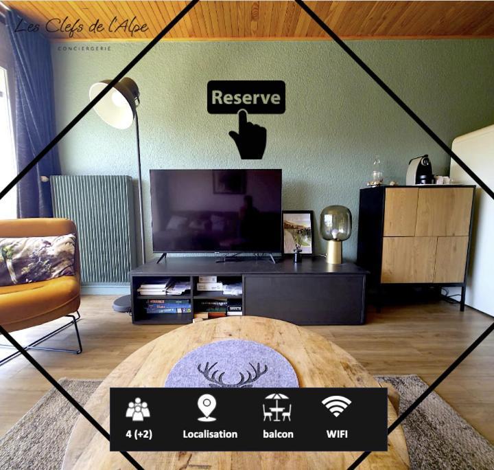 Three-Bedroom Apartment (1 single bed and 1 bunk bed) - Free WiFi – Spacieux Et Superbe T2 - Pied Des Pistes
