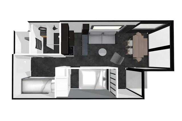Appartement 6 Couchages Val Thorens – billede 10