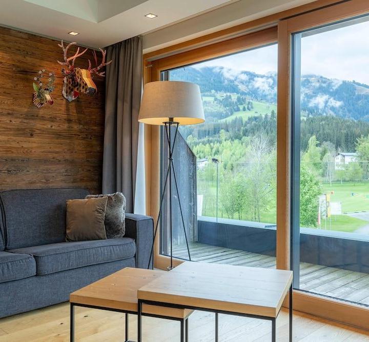 Apartment (1 Double Sofa Bed and 2 Large Twin Beds) – Exclusive Penthouse on the Golf Course
