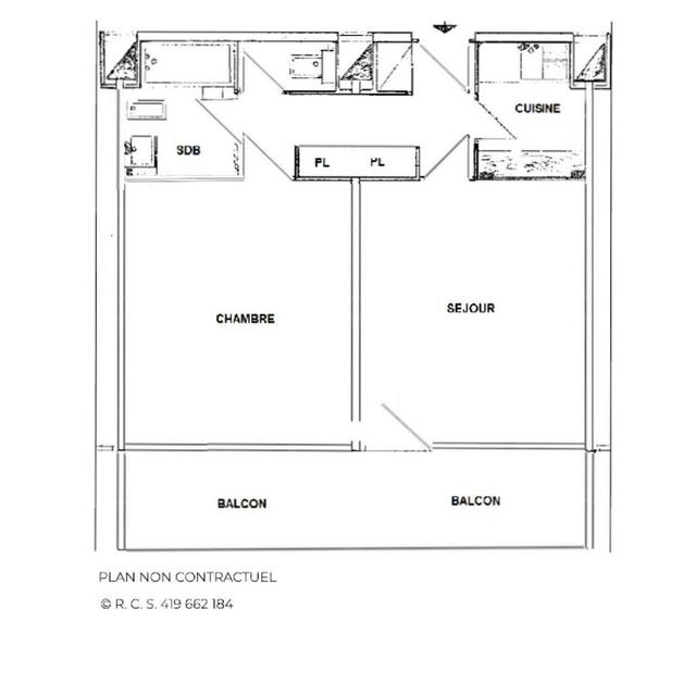 Residence Pra Coutin - Appartement 6 Pers Ski Au Pied Aux Menuires - Acces 3 Vallees Mae-4754 – bild 8