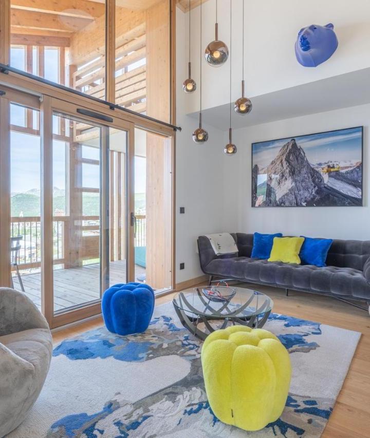 Three-Bedroom Premium Apartment with Resort View (2 large beds) – Alpe D'huez Houses - Alpe Forever - Phoenix3 - 3 Chambres 5 Etoiles Pour 6 a 8 Skis Aux Pieds