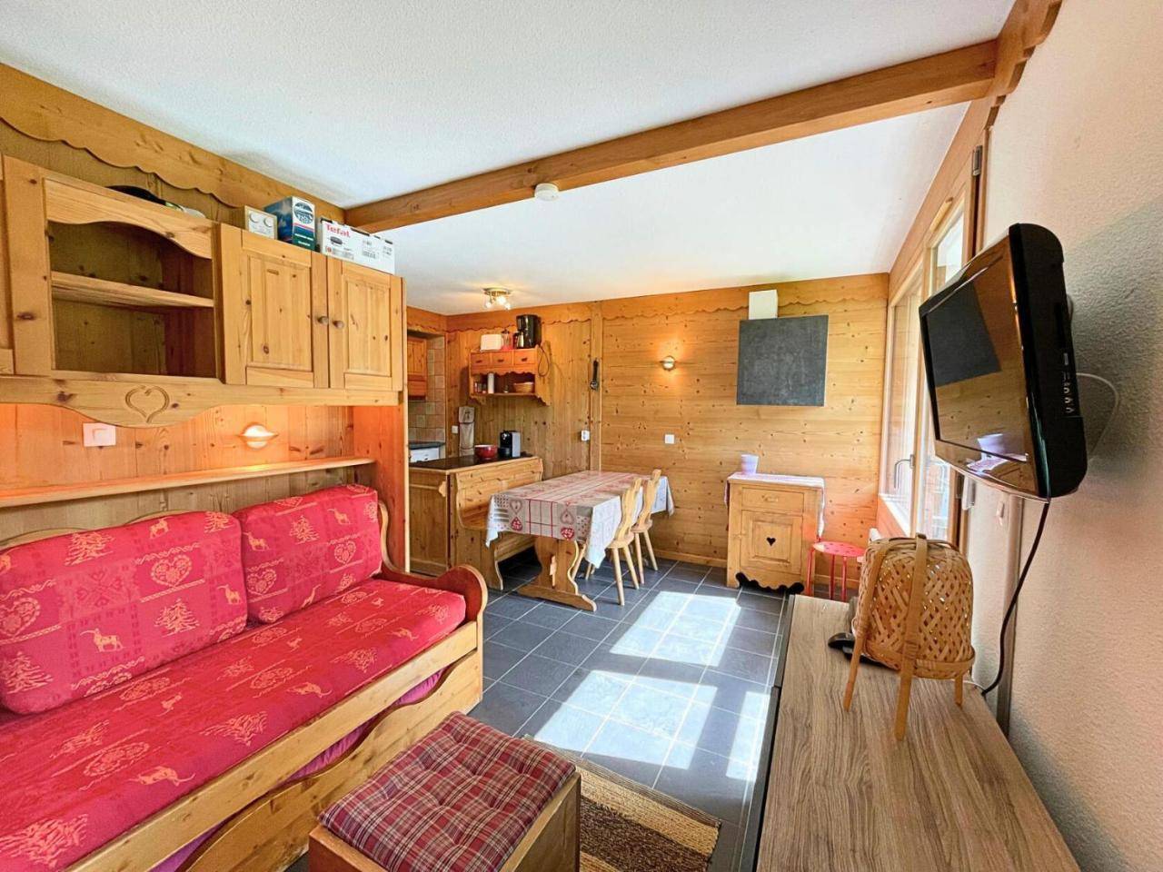 Residence Villaret - Studio Renove Sur Les Pistes Aux Menuires Pour 4 Personnes Mae-4234, Les Menuires