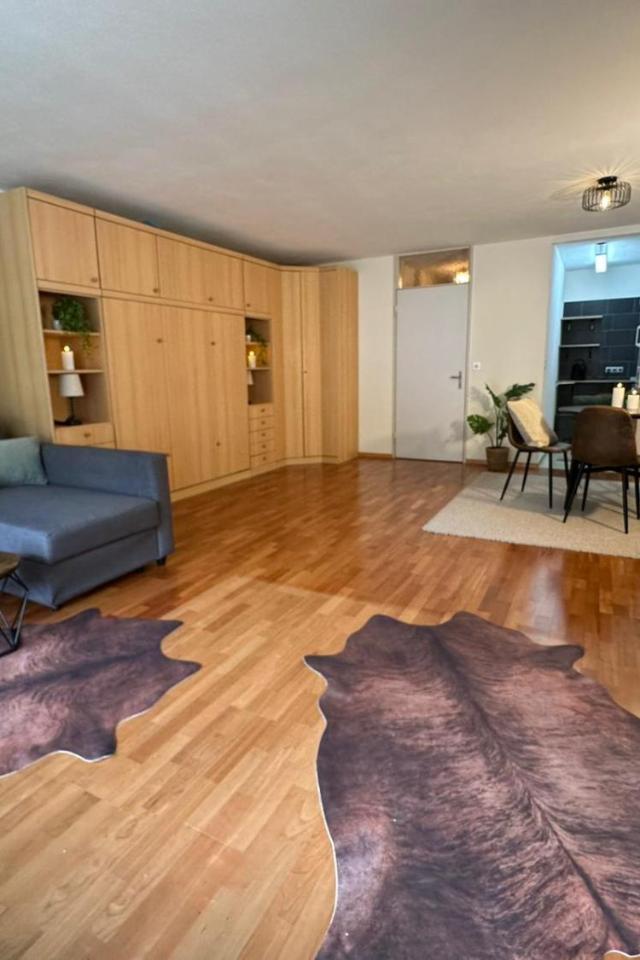 Alpine Hideaway - Cozy Mountainview Studio, Home-Cinema, Free Parking, Ski, Engelberg, Luzern – billede 8