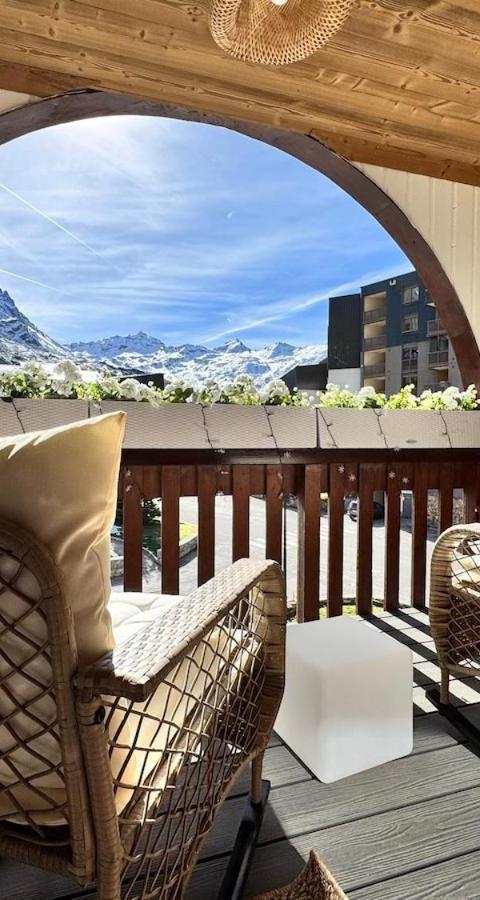 Val Thorens 4 Flocons Or, 42 M2, Vue Sur Les Glaciers, Sud – Val Thorens