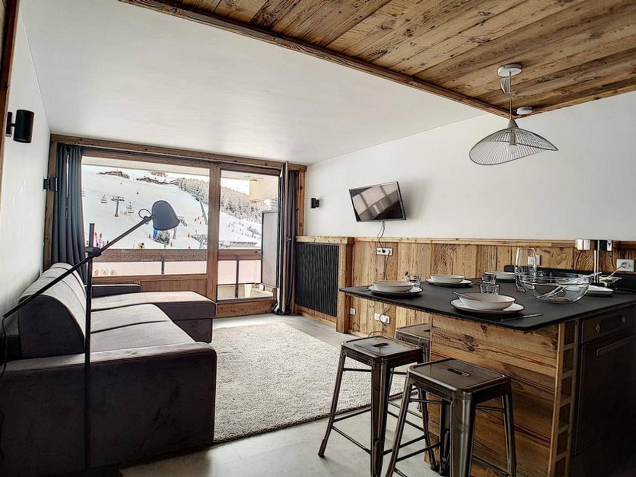 Appartement Renove 36m², Skis Aux Pieds, Balcon Sud - Fr-1-344-595, Les Menuires