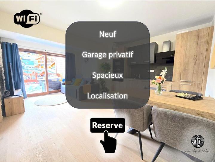 Hotelbilleder – Incroyable T2 Neuf Et Spacieux - Garage Prive (1/10)