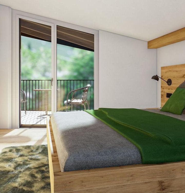 Comfort Apartment, 3 Bedrooms (1 Double Sofa Bed and 2 Large Twin Beds) – Bergzeit Apartments Right on the Ski Slope
