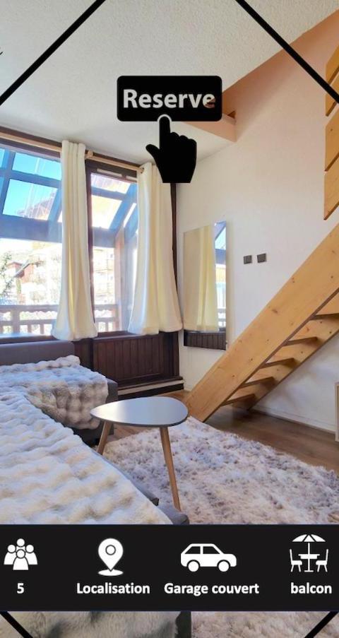 Duplex Cosy Et Optimise, Emplacement Ideal – Alpe d'Huez