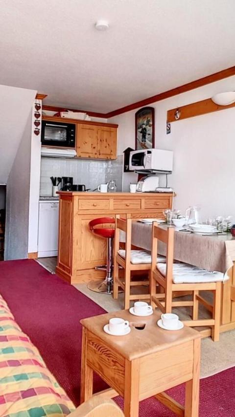 Residence Cote Brune - Studio Duplex Lumineux · Depart Et Retour Ski Aux Pieds · Balcon Mae-1704 – Les Menuires